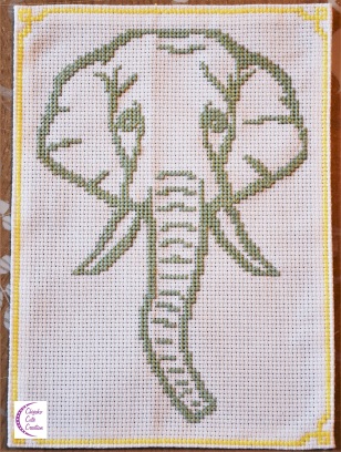 Elephant cross-stitch +°+ Point de croix éléphant