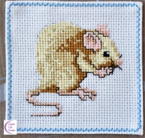 Mouse cross-stitch +°+ Point de croix souris